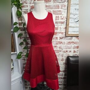 Romeo & Juliet Couture Womens Dress red sz small NWT Sleeveless lined